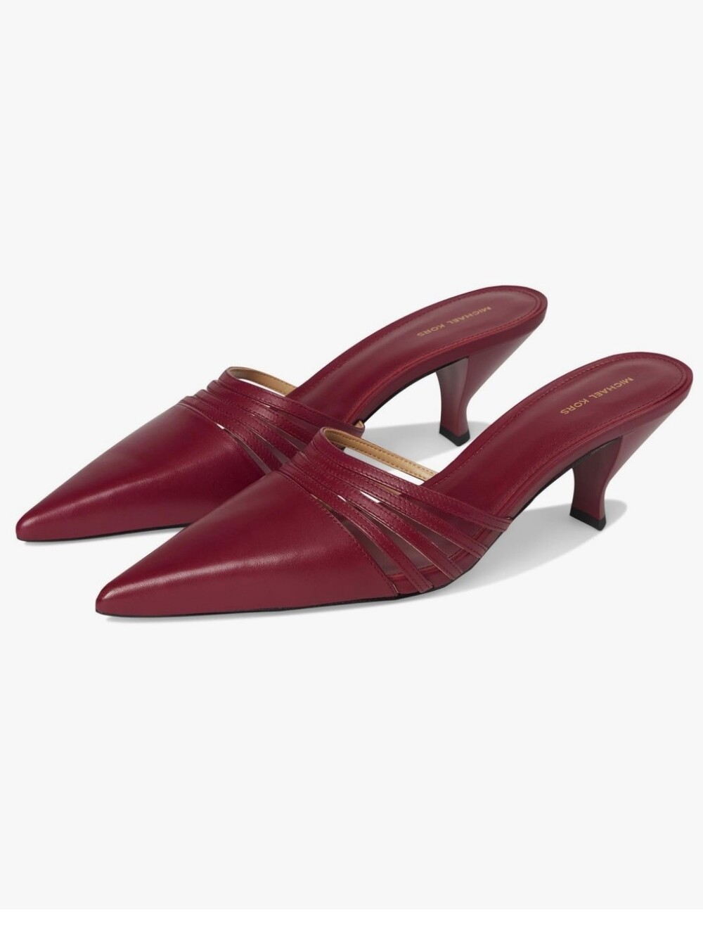 Michael Khors Mules Burgundy Size 7